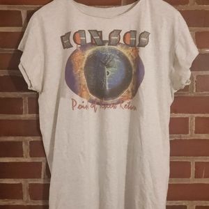 VintageKansas point of no return concert tee 1999